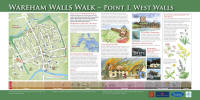 WAREHAM SAXON WALLS Display Panel One